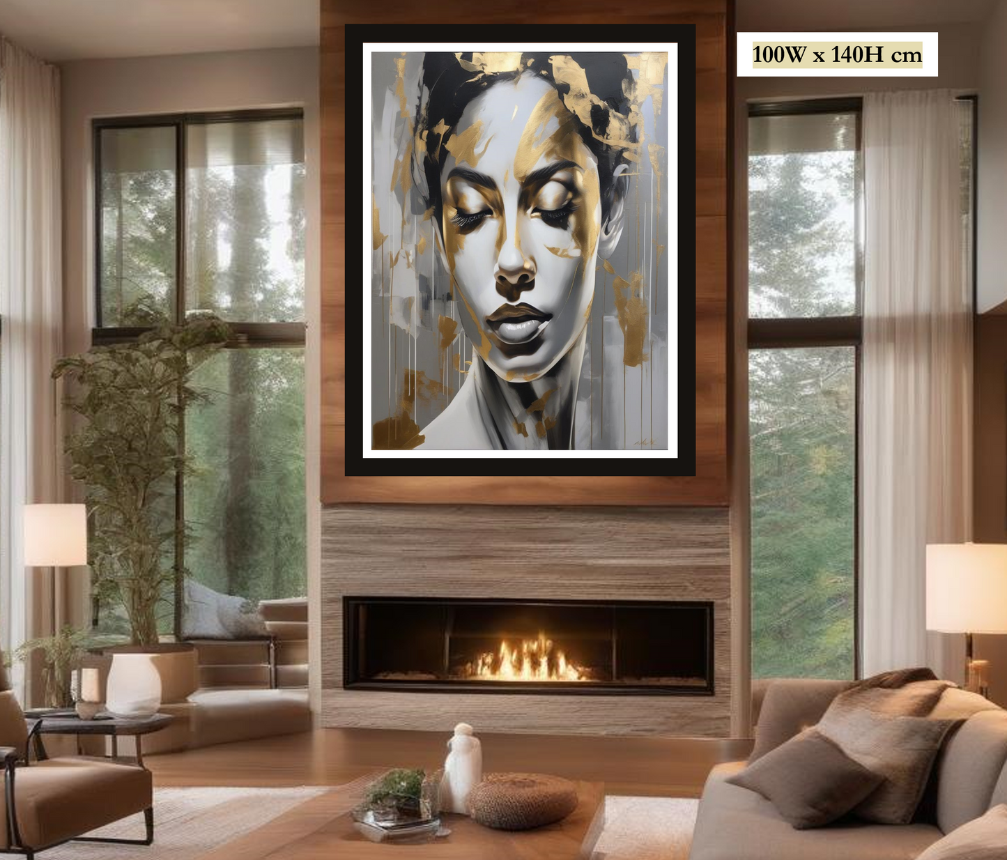 Peaceful - Portrait of a Woman / Limited Edition