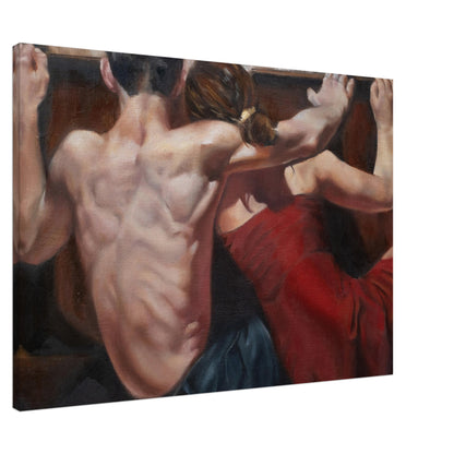 Blomma i svart och vitt