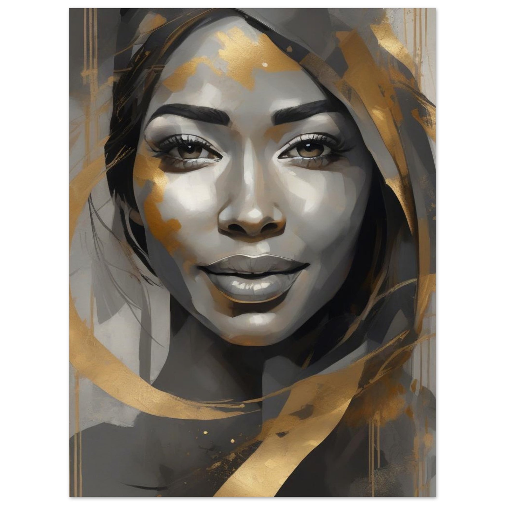 Joyful radiates a vibrant energy that celebrates the beauty of happiness in every moment. A masterpiece that invites you to embrace positivity and gratitude in your life. Personalized size and high-end material.